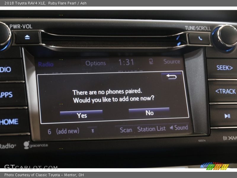 Ruby Flare Pearl / Ash 2018 Toyota RAV4 XLE