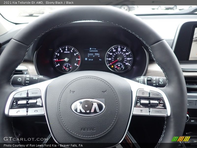 Ebony Black / Black 2021 Kia Telluride EX AWD