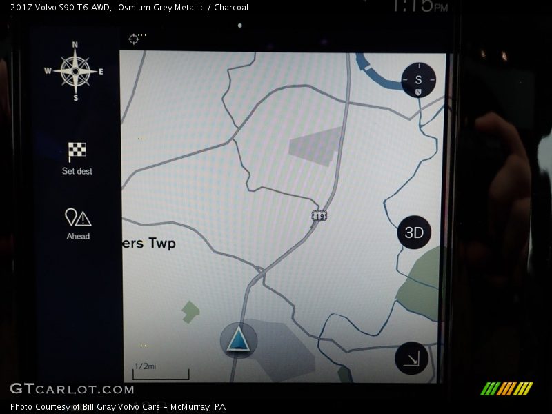 Navigation of 2017 S90 T6 AWD