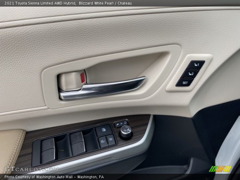 Door Panel of 2021 Sienna Limited AWD Hybrid