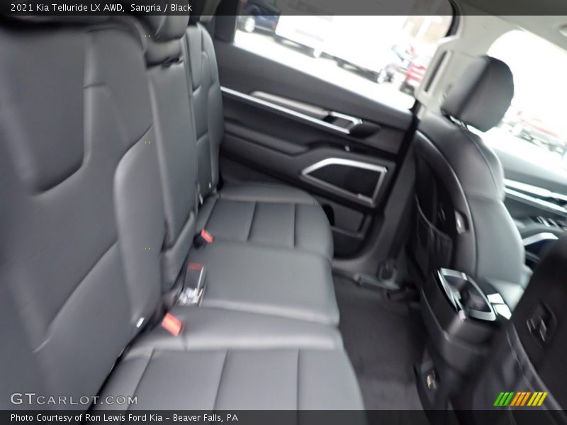 Sangria / Black 2021 Kia Telluride LX AWD