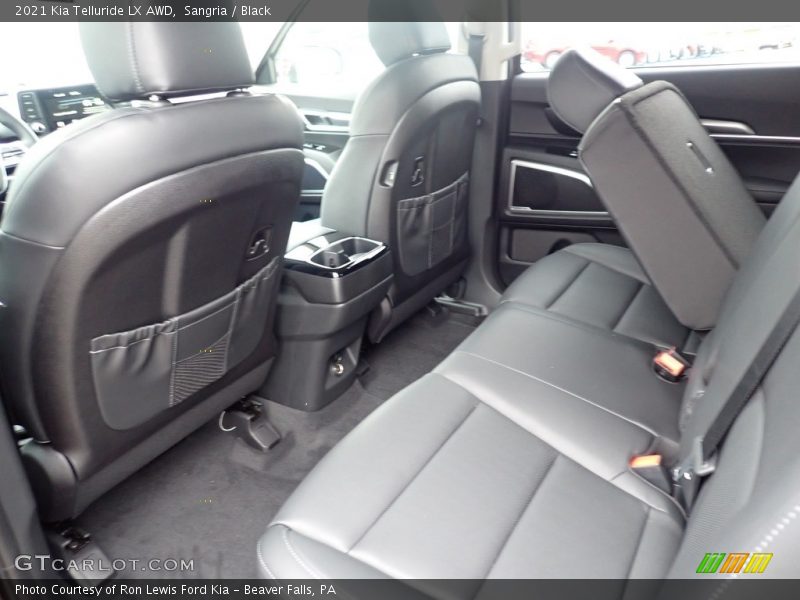 Sangria / Black 2021 Kia Telluride LX AWD
