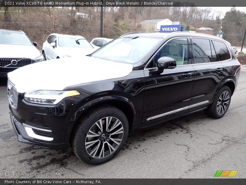  2021 XC90 T8 eAWD Momentum Plug-in Hybrid Onyx Black Metallic