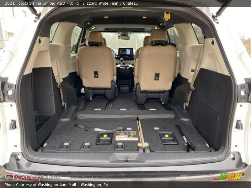  2021 Sienna Limited AWD Hybrid Trunk