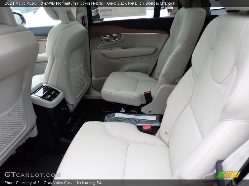 Rear Seat of 2021 XC90 T8 eAWD Momentum Plug-in Hybrid