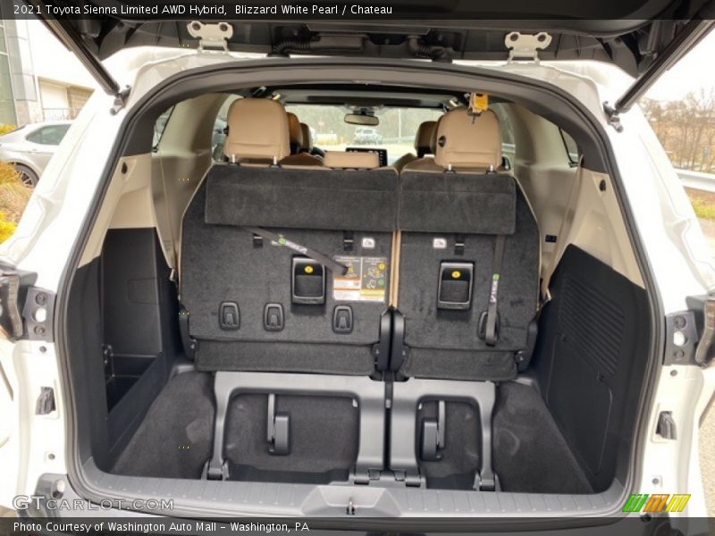  2021 Sienna Limited AWD Hybrid Trunk