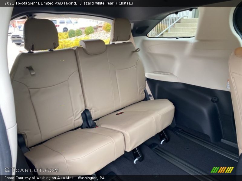 Rear Seat of 2021 Sienna Limited AWD Hybrid