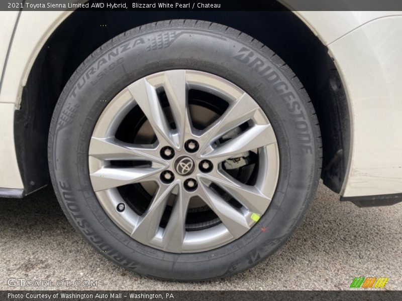  2021 Sienna Limited AWD Hybrid Wheel