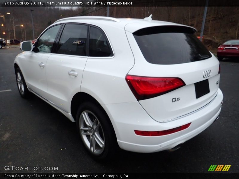 Ibis White / Pistachio Beige 2016 Audi Q5 2.0 TFSI Premium Plus quattro