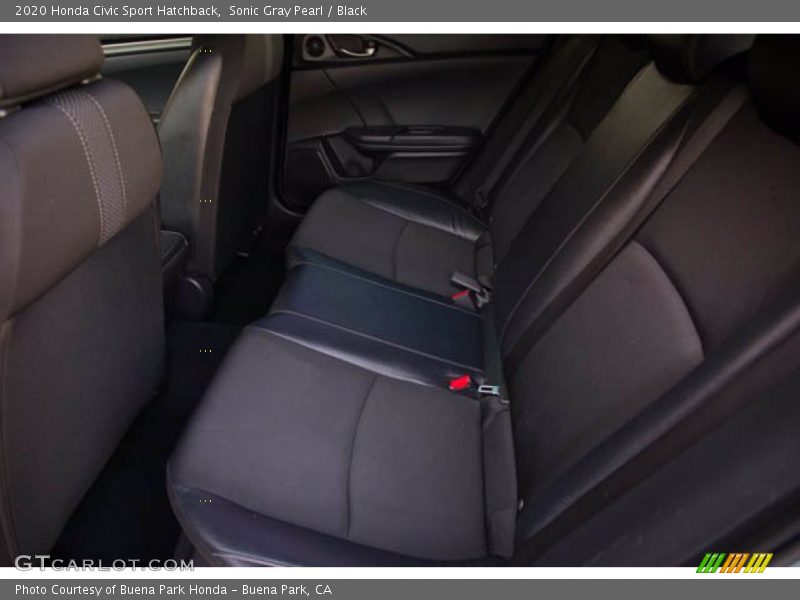 Sonic Gray Pearl / Black 2020 Honda Civic Sport Hatchback