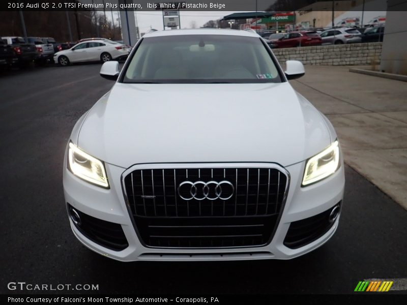Ibis White / Pistachio Beige 2016 Audi Q5 2.0 TFSI Premium Plus quattro