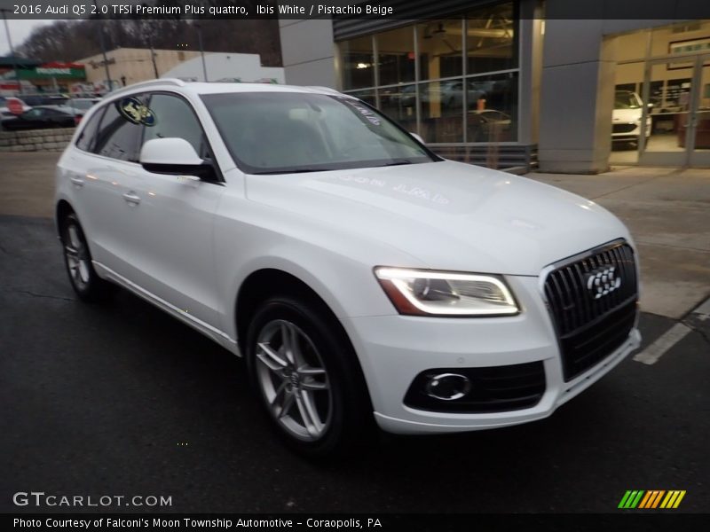 Ibis White / Pistachio Beige 2016 Audi Q5 2.0 TFSI Premium Plus quattro