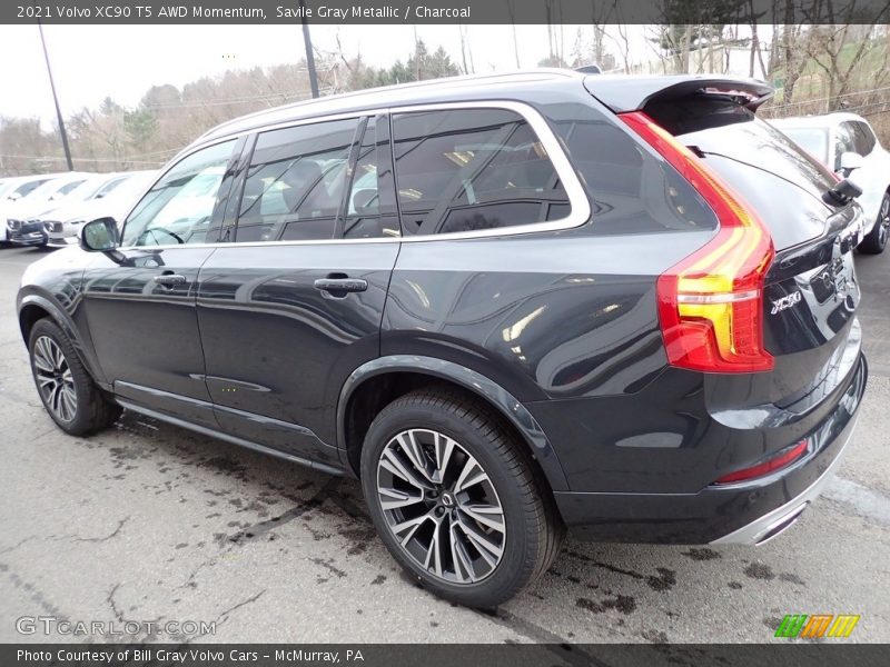 Savile Gray Metallic / Charcoal 2021 Volvo XC90 T5 AWD Momentum