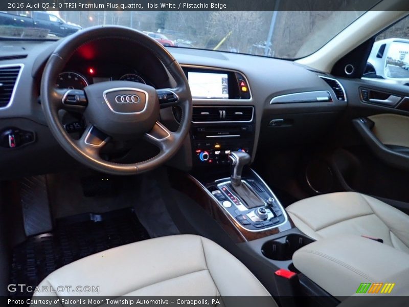 Ibis White / Pistachio Beige 2016 Audi Q5 2.0 TFSI Premium Plus quattro