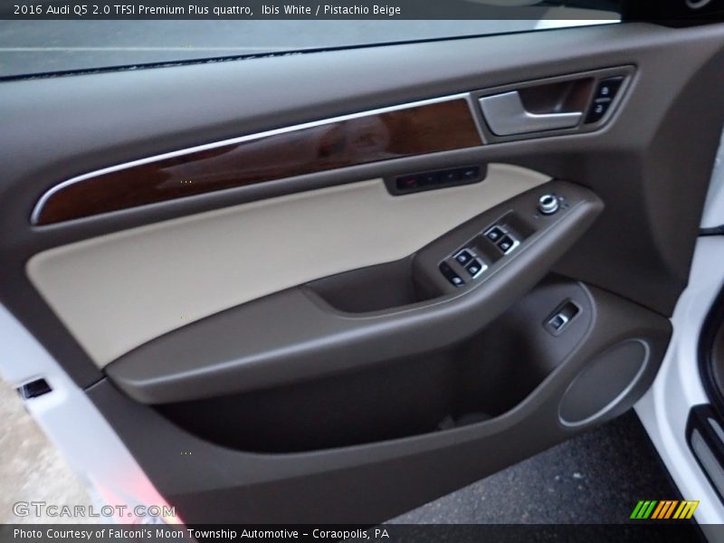 Ibis White / Pistachio Beige 2016 Audi Q5 2.0 TFSI Premium Plus quattro