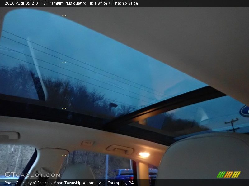 Ibis White / Pistachio Beige 2016 Audi Q5 2.0 TFSI Premium Plus quattro
