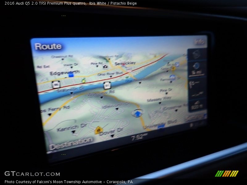 Ibis White / Pistachio Beige 2016 Audi Q5 2.0 TFSI Premium Plus quattro