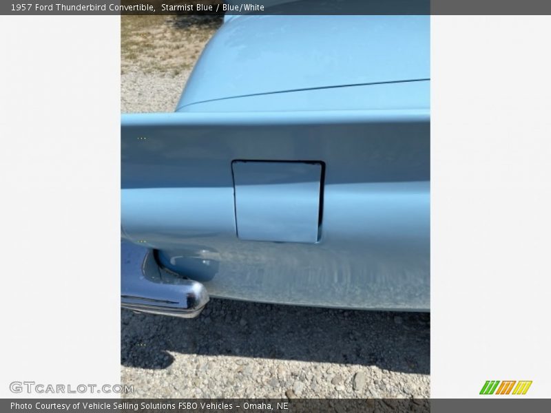 Starmist Blue / Blue/White 1957 Ford Thunderbird Convertible