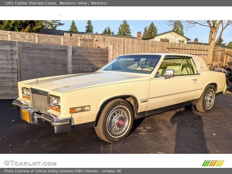 Front 3/4 View of 1981 Eldorado Coupe