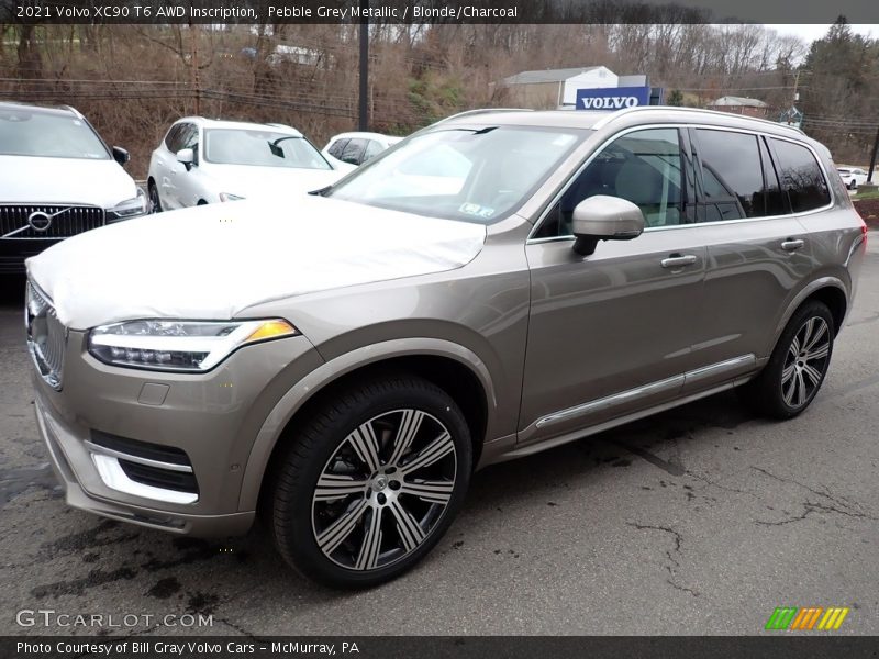  2021 XC90 T6 AWD Inscription Pebble Grey Metallic