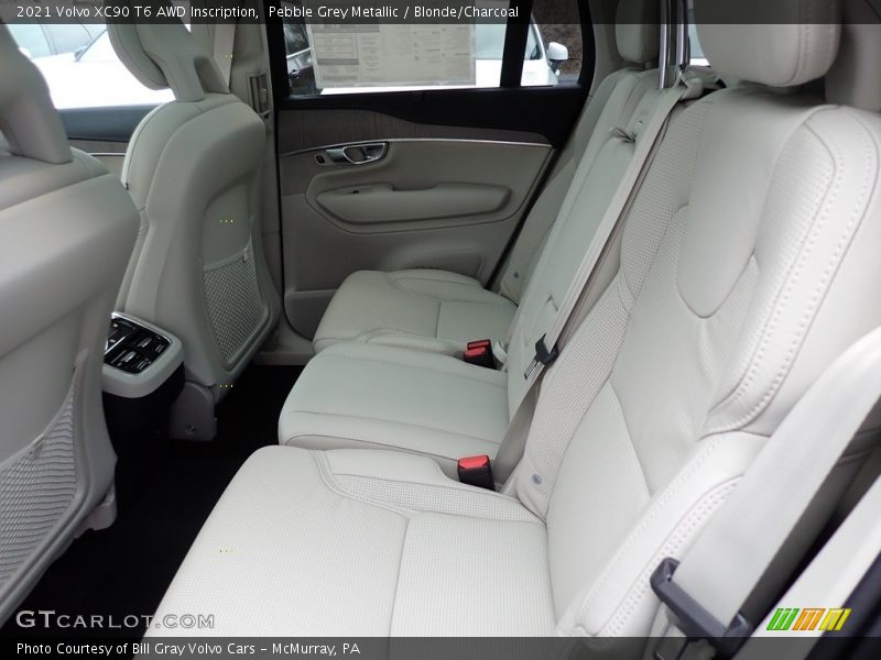 Rear Seat of 2021 XC90 T6 AWD Inscription