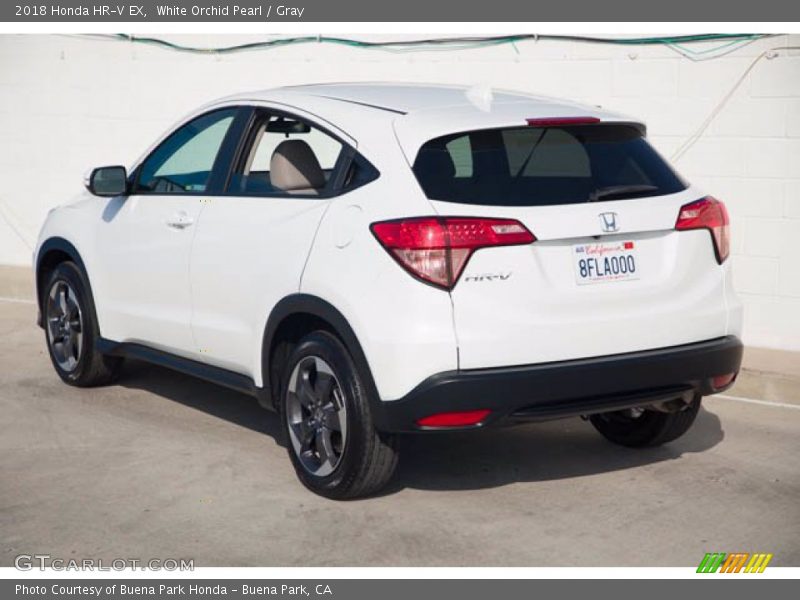 White Orchid Pearl / Gray 2018 Honda HR-V EX