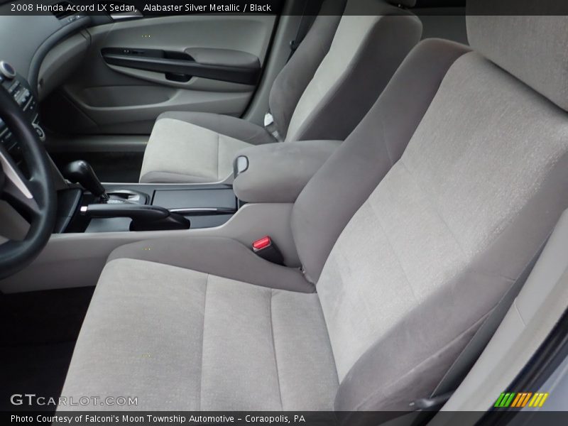 Alabaster Silver Metallic / Black 2008 Honda Accord LX Sedan