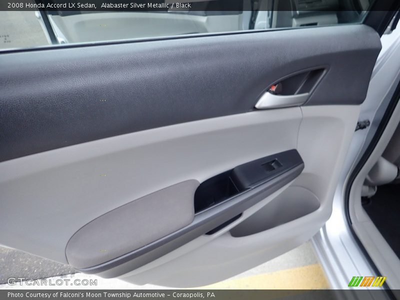 Alabaster Silver Metallic / Black 2008 Honda Accord LX Sedan