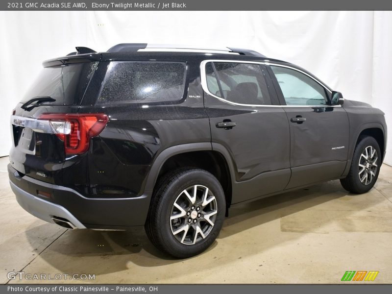 Ebony Twilight Metallic / Jet Black 2021 GMC Acadia SLE AWD