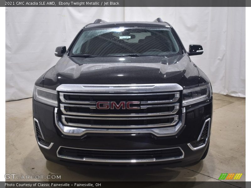 Ebony Twilight Metallic / Jet Black 2021 GMC Acadia SLE AWD