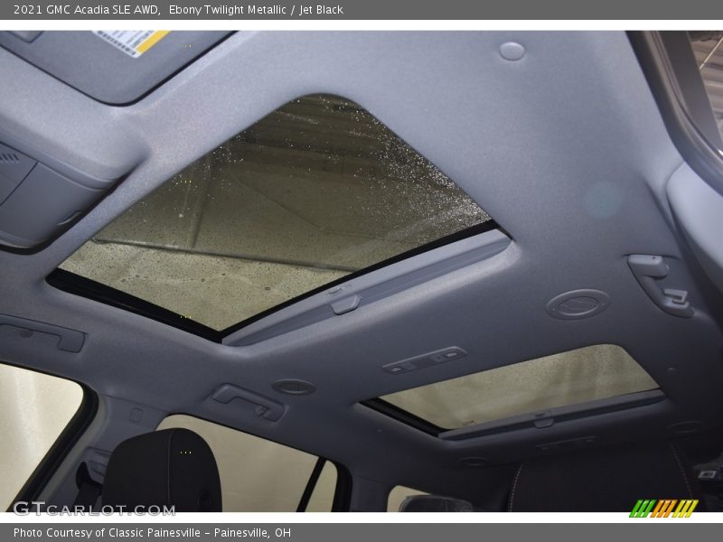 Ebony Twilight Metallic / Jet Black 2021 GMC Acadia SLE AWD
