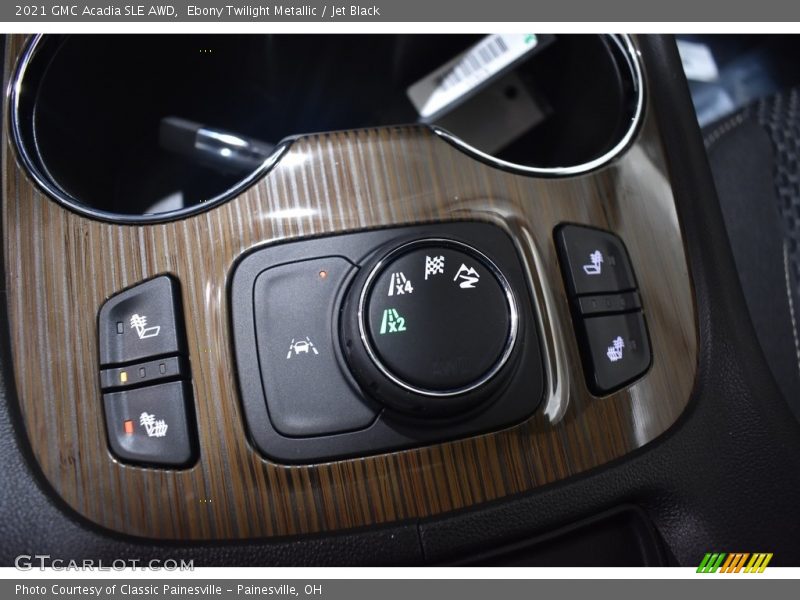 Ebony Twilight Metallic / Jet Black 2021 GMC Acadia SLE AWD