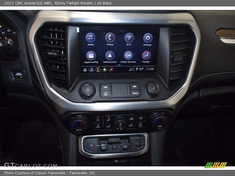 Ebony Twilight Metallic / Jet Black 2021 GMC Acadia SLE AWD