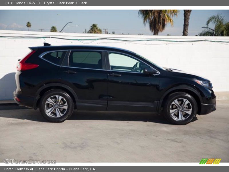 Crystal Black Pearl / Black 2018 Honda CR-V LX