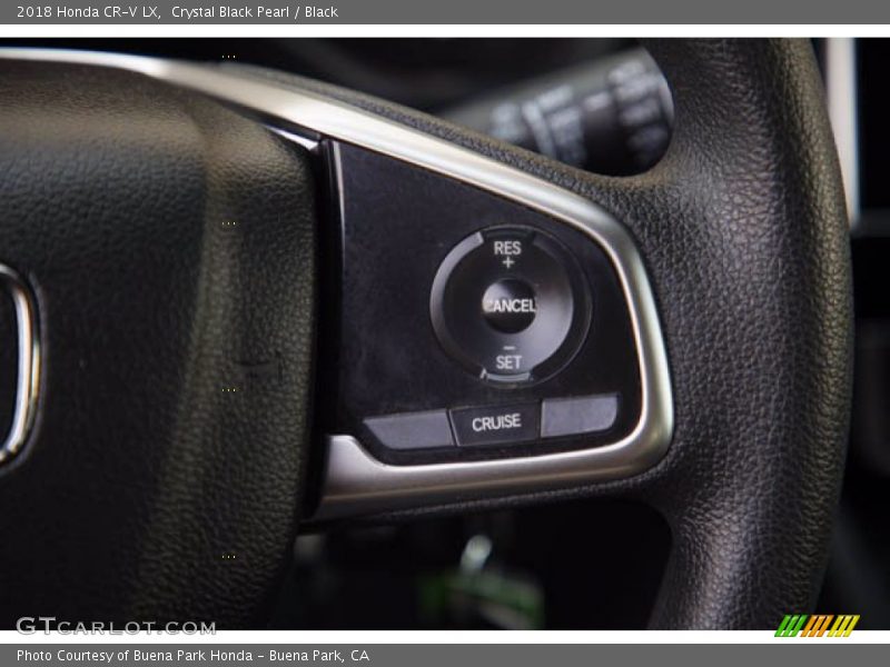 Crystal Black Pearl / Black 2018 Honda CR-V LX