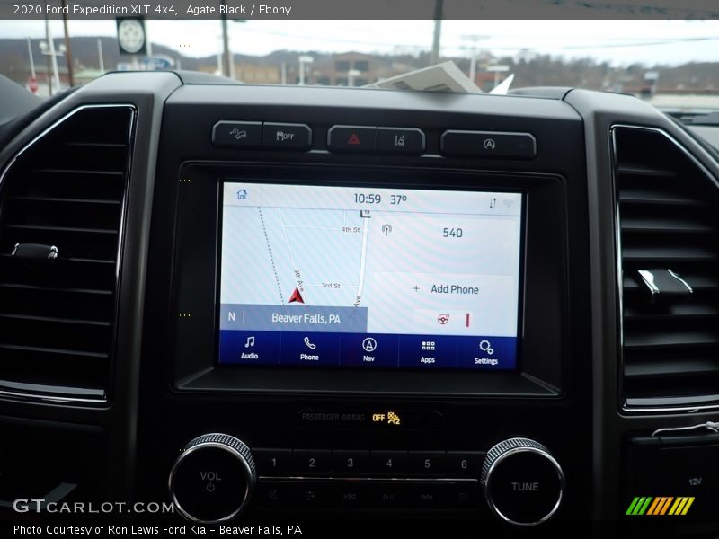 Agate Black / Ebony 2020 Ford Expedition XLT 4x4