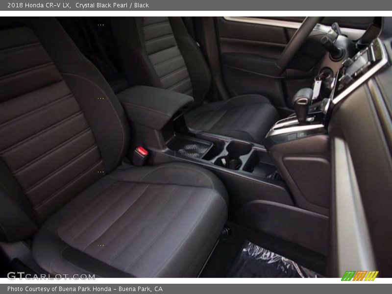 Crystal Black Pearl / Black 2018 Honda CR-V LX