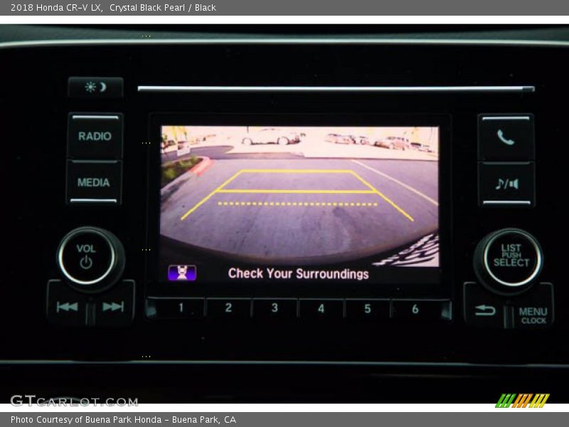Crystal Black Pearl / Black 2018 Honda CR-V LX