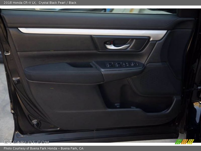 Crystal Black Pearl / Black 2018 Honda CR-V LX