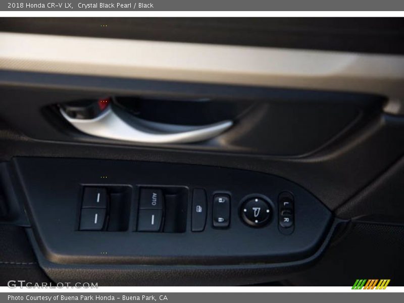 Crystal Black Pearl / Black 2018 Honda CR-V LX