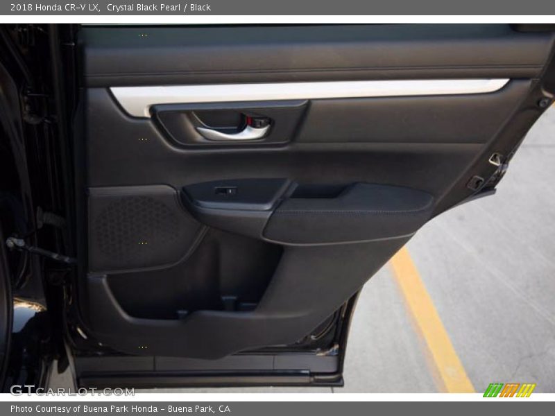 Crystal Black Pearl / Black 2018 Honda CR-V LX