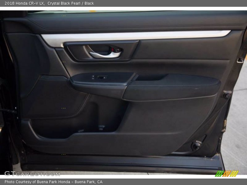 Crystal Black Pearl / Black 2018 Honda CR-V LX