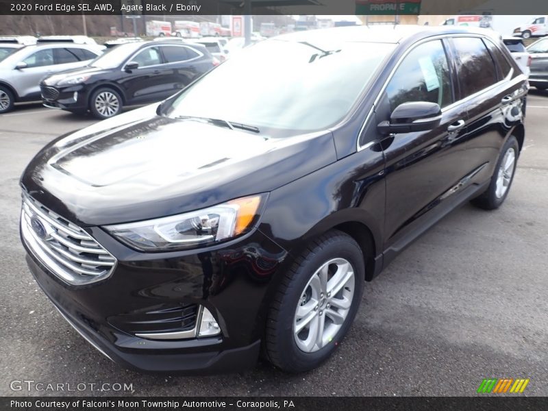 Agate Black / Ebony 2020 Ford Edge SEL AWD