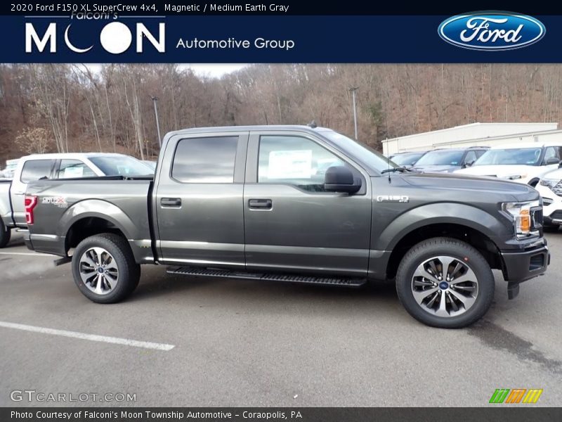 Magnetic / Medium Earth Gray 2020 Ford F150 XL SuperCrew 4x4