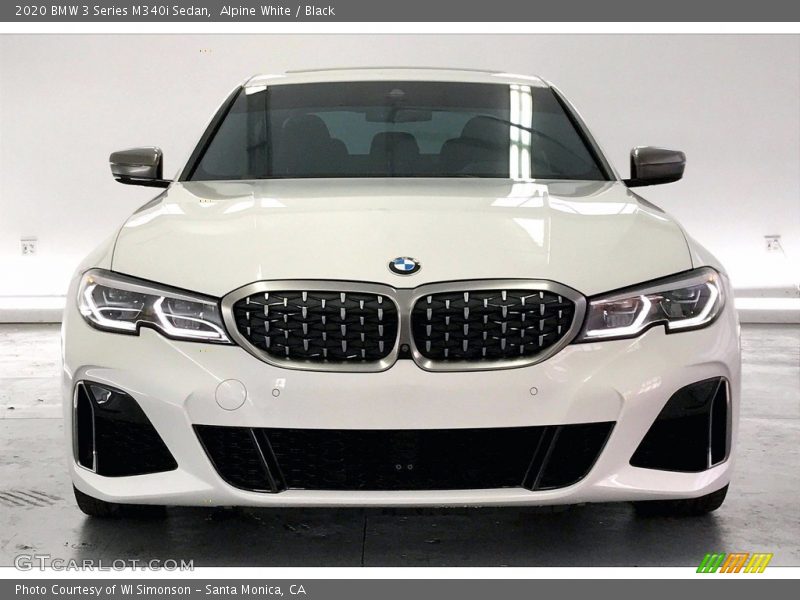 Alpine White / Black 2020 BMW 3 Series M340i Sedan