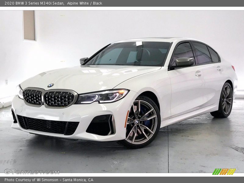 Alpine White / Black 2020 BMW 3 Series M340i Sedan