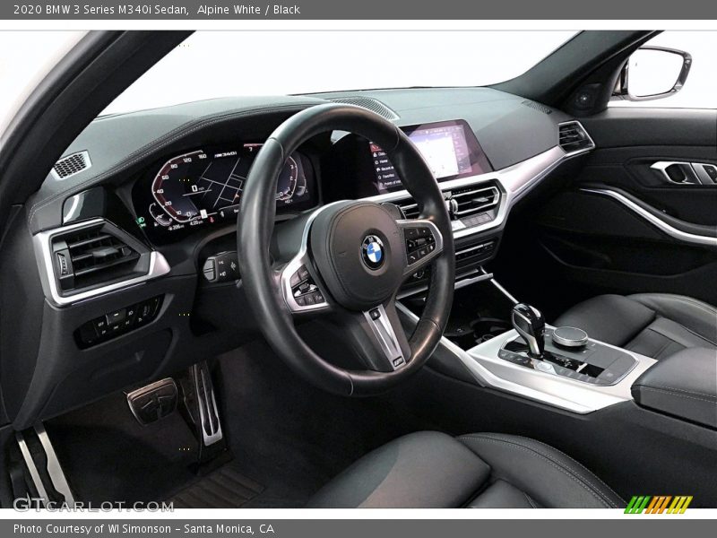 Alpine White / Black 2020 BMW 3 Series M340i Sedan