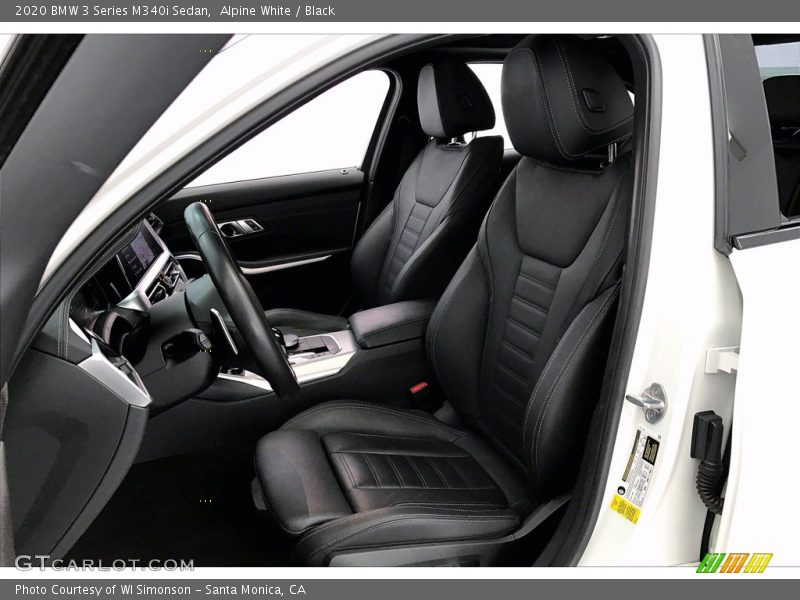 Alpine White / Black 2020 BMW 3 Series M340i Sedan