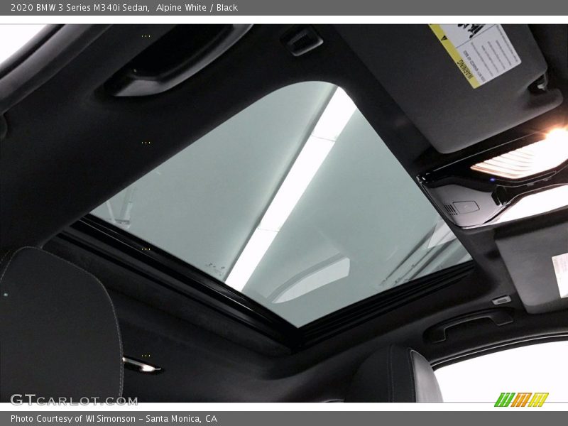 Alpine White / Black 2020 BMW 3 Series M340i Sedan