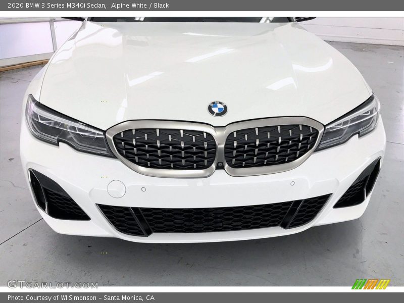 Alpine White / Black 2020 BMW 3 Series M340i Sedan